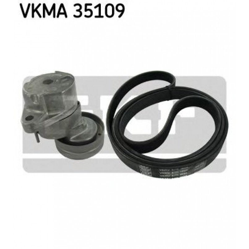 VKMA 35109 SKF Комплект доріжкового ремня (ролик, ремінь)